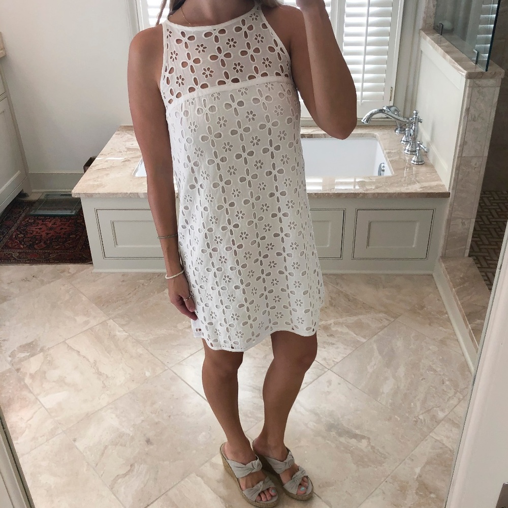 Milly, size 4, white dress - Picture 1 of 6